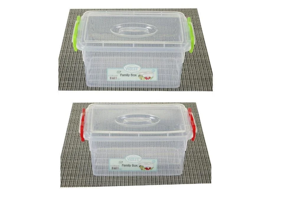 Aufbewahrungsbox aus Kunststoff – 2,7 Liter, stapelbar